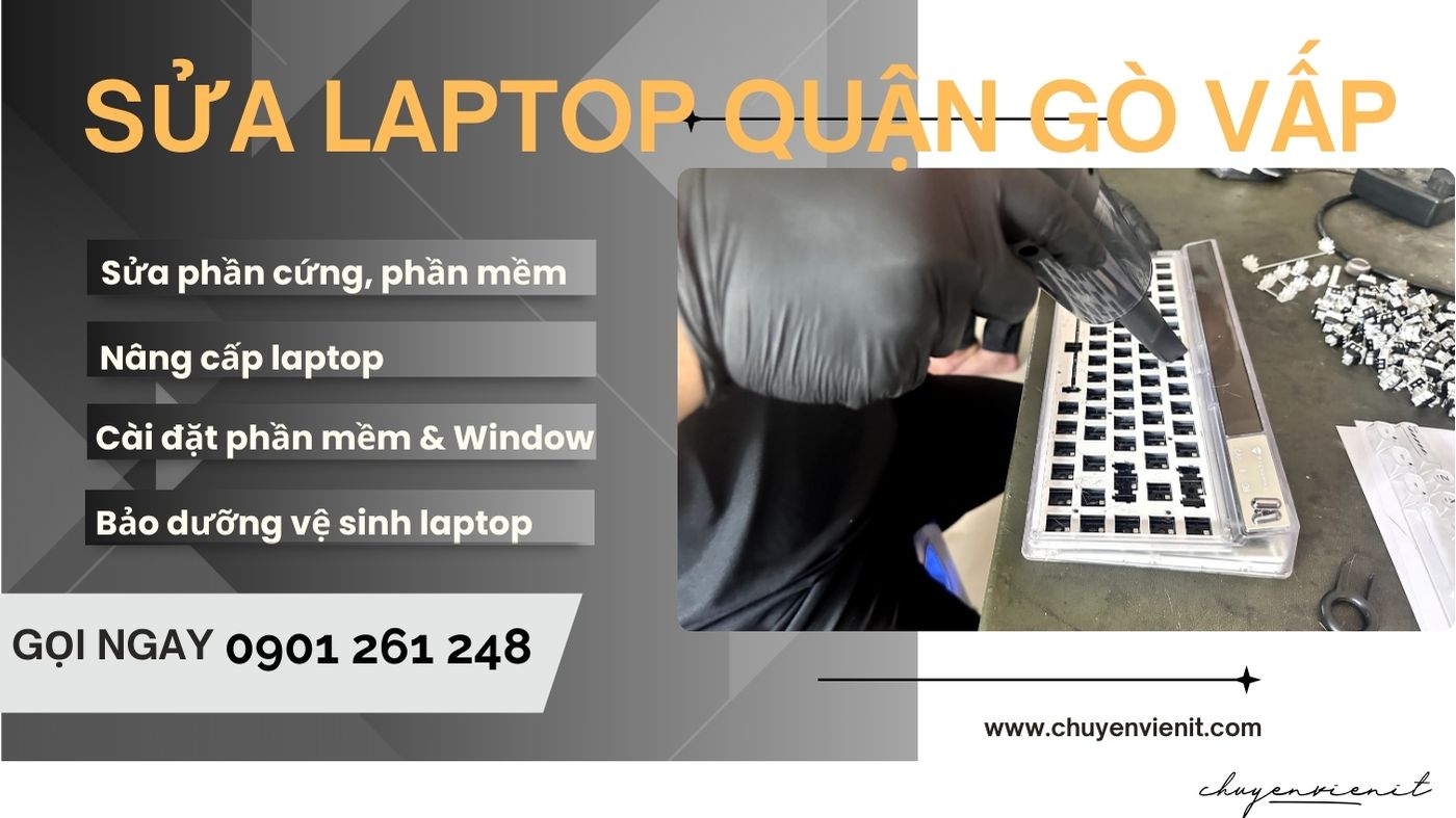 Nhanh Rẻ Nhất Vệ Sinh Máy Tính Tại Nhà Quận Gò Vấp