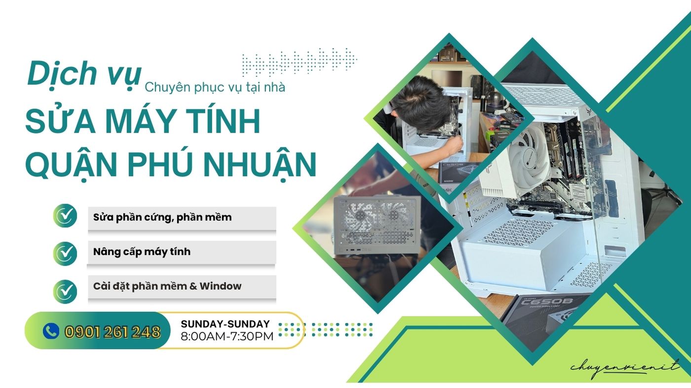 Nhanh Rẻ Nhất Vệ Sinh Máy Tính Tại Nhà Quận Phú Nhuận