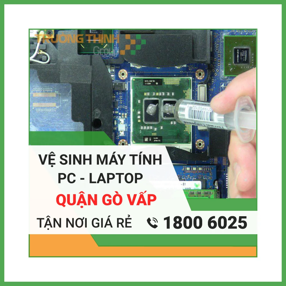 Nhanh Rẻ Nhất Vệ Sinh Máy Tính Tại Nhà Quận Hóc Môn