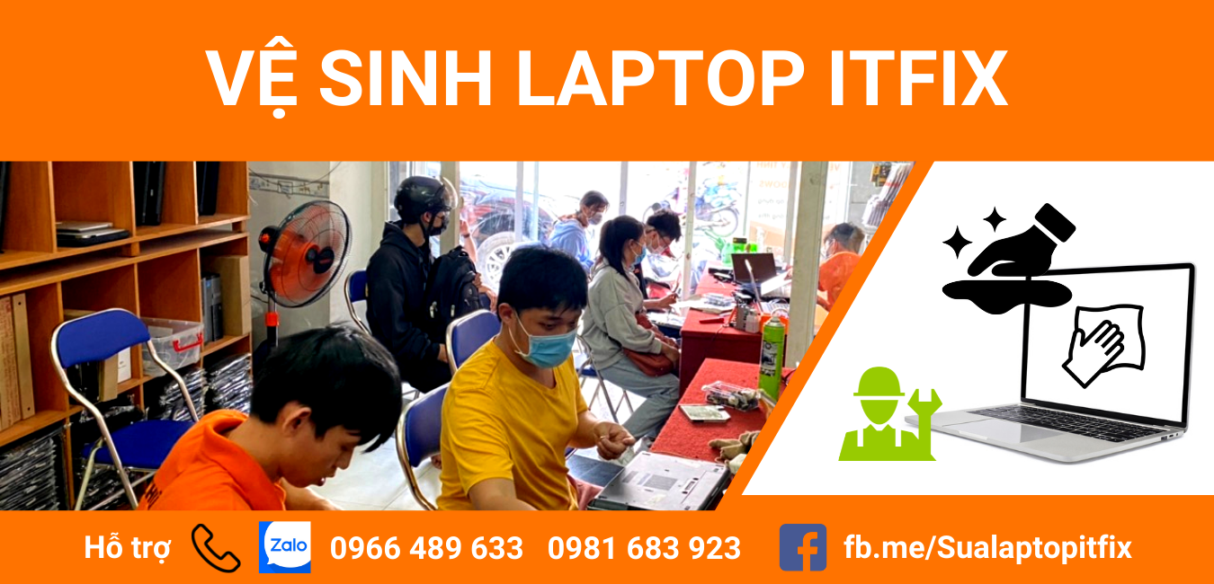 Nhanh Rẻ Nhất Vệ Sinh Máy Tính Tại Nhà Quận Hóc Môn